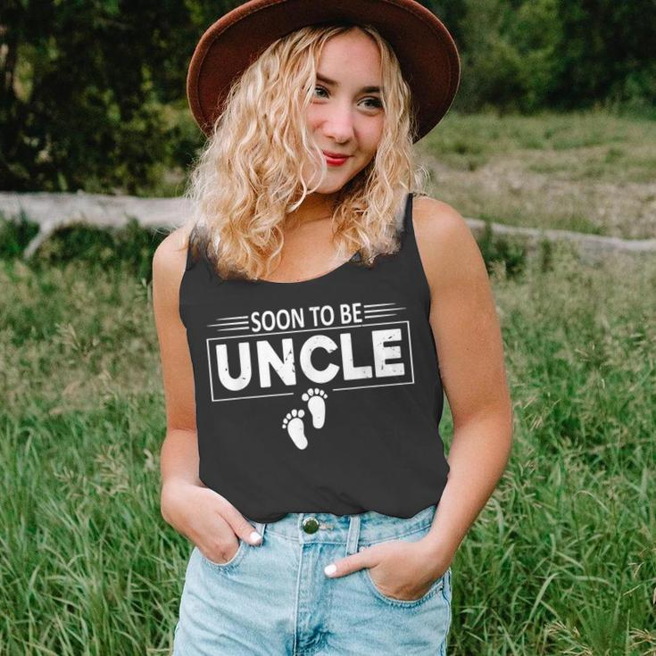 Soon To Be Uncle First Time Uncle Pregnancy Announcement Unisex Tank Top