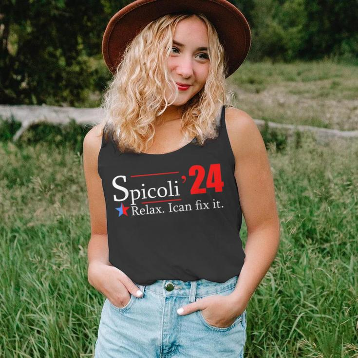 Spicoli For President Relax I Can Fix It Unisex Tank Top