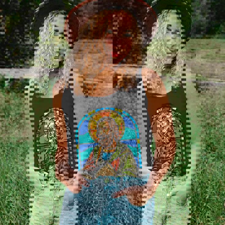 St Paul Stained Glass Unisex Tank Top