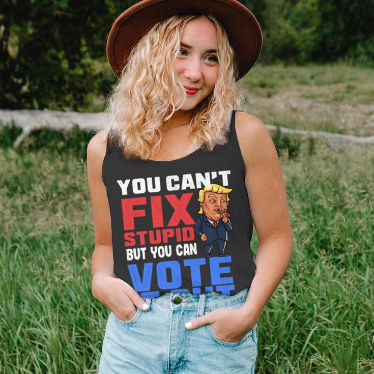 You CanFix Stupid But You Can Vote It Outanti Trump IT Tank Top
