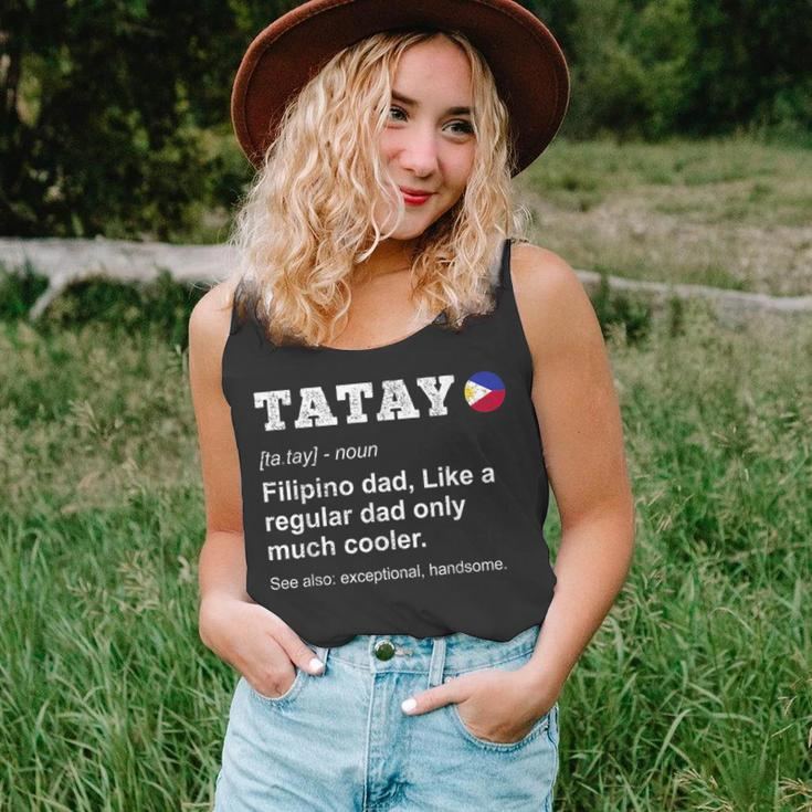 Tatay Filipino Dad Definition Philopino Father Day Pinoy Dad Unisex Tank Top