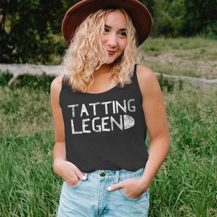 Tatting Legend - Funny Sewing Quote Love To Sew Saying Unisex Tank Top