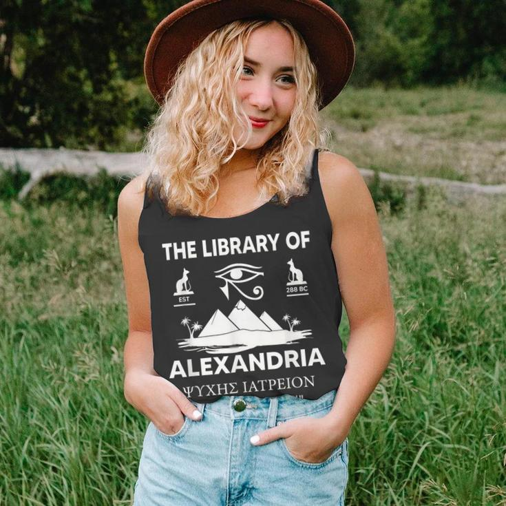 The Library Of Alexandria - Ancient Egyptian Library Unisex Tank Top