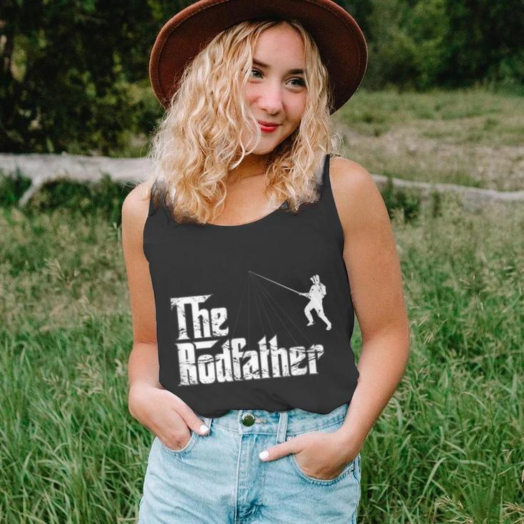 The Rodfather For The Avid Angler And Fisherman Unisex Tank Top