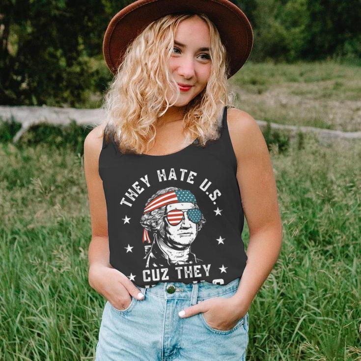 They Hate Us Cuz They Aint Us Funny 4Th Of July Unisex Tank Top