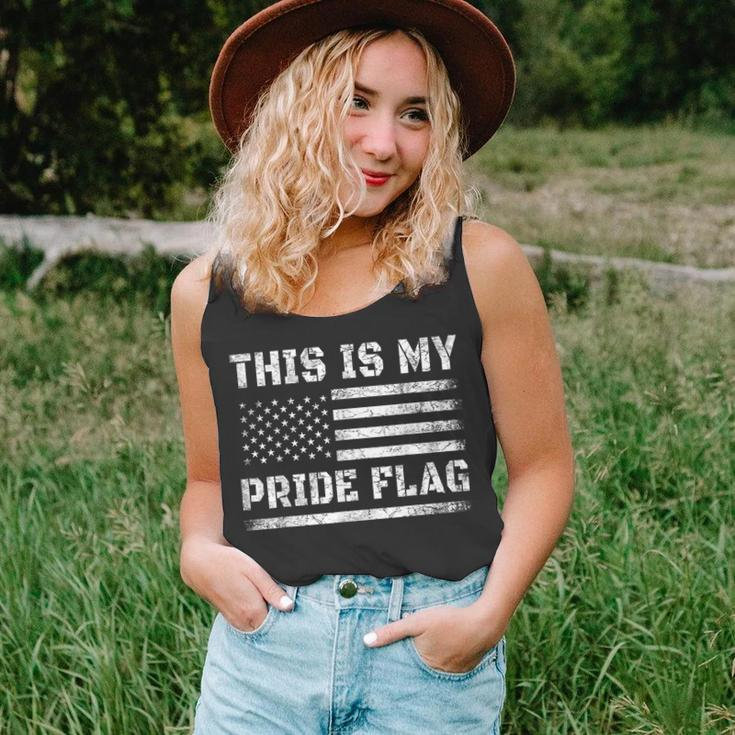 This Is My Pride Flag Usa American 4Th Of July Pride Flag Unisex Tank Top