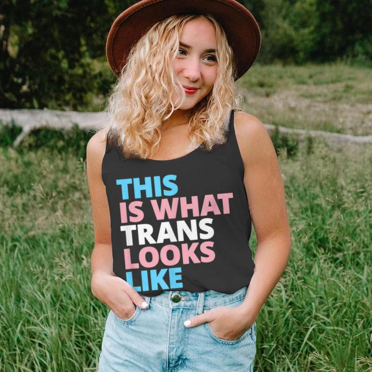 This Is What Trans Looks Like Lgbt Transgender Pride Unisex Tank Top