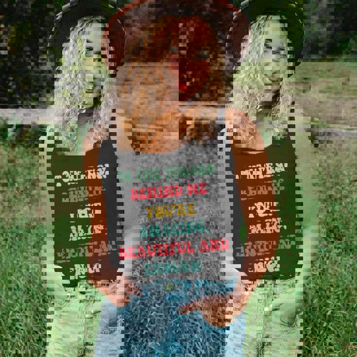 To The Person Behind Me Unisex Tank Top To The Person Behind Me Unisex Tank Top