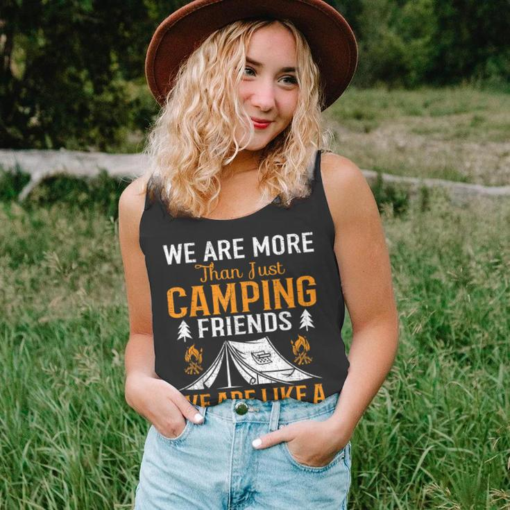 Were More Than Camping Friends Unisex Tank Top
