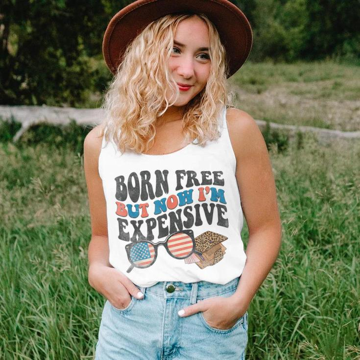 Born Free But Now Im Expensive 4Th Of July Toddler Boy Girl Tank Top