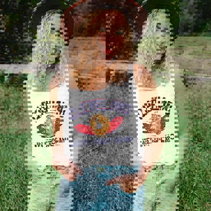 Cleveland Never Forget Wahoo Baseball Antipc Baseball Tank Top Cleveland Never Forget Wahoo Baseball Antipc Baseball Tank Top