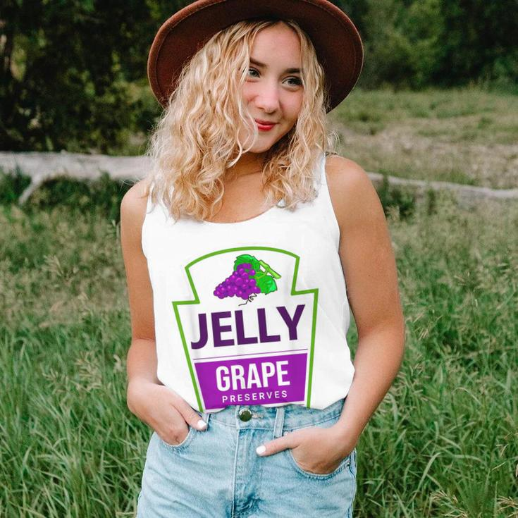 Lazy Costume Grape Jelly Jar For Halloween Tank Top
