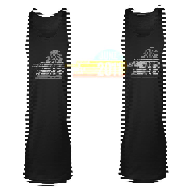 10 Year Old Legendary Retro Vintage Awesome Birthday 2011 Unisex Tank Top