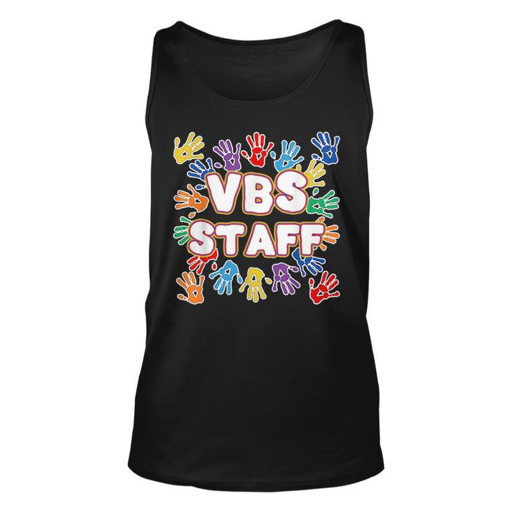 2022 Vacation Bible School  Colorful Vbs Staff  Unisex Tank Top