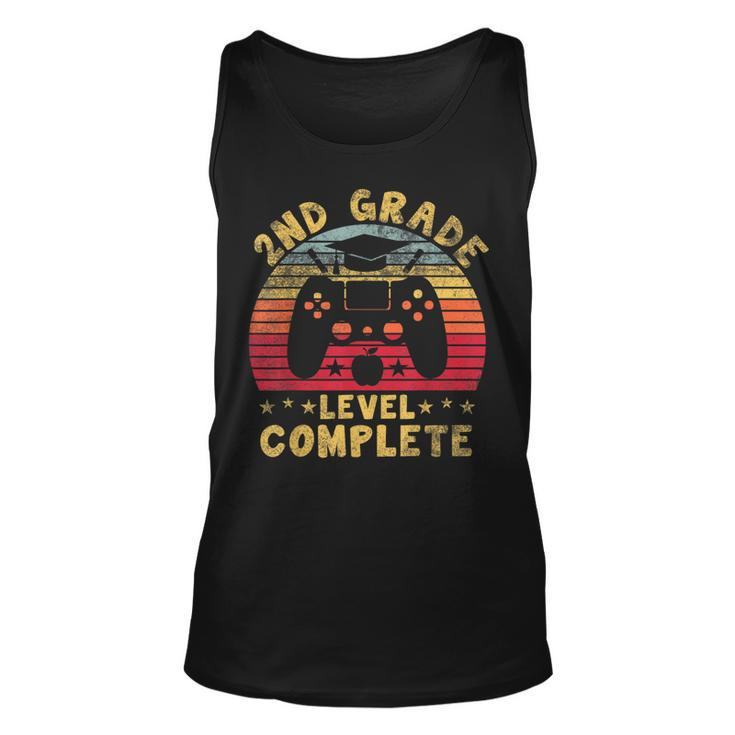 2Nd Grade Level Complete Class Of 2023 Graduation Funny  Unisex Tank Top