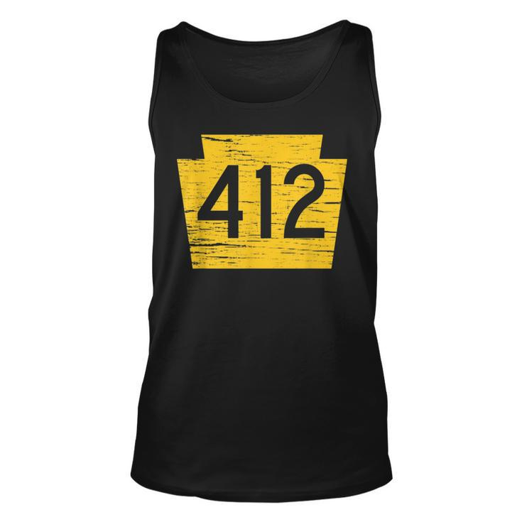 412 Made in Pittsburgh T-Shirt Black and Gold Yinzer Pride 