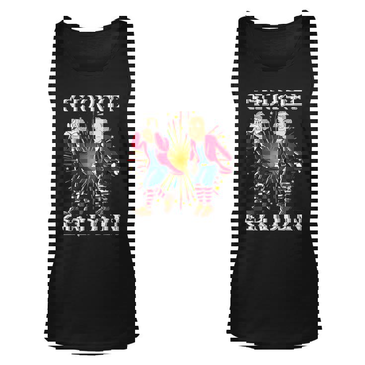 4Th Of July George Washington Griddy George Griddin Unisex Tank Top