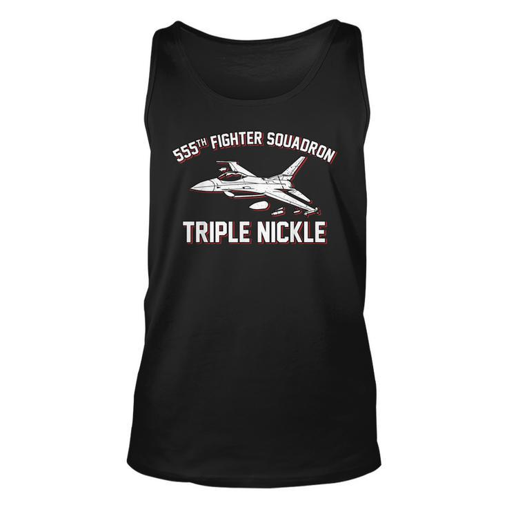 555Th Fighter Squadron Triple Nickle  Unisex Tank Top