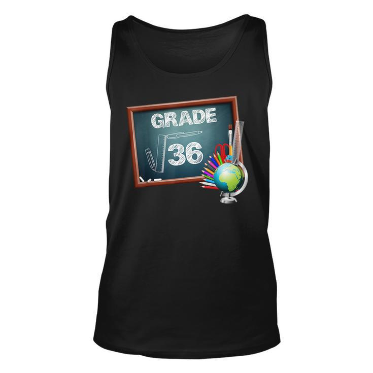 6Th Grade Math Square Root Of 36 Back To School Math Tank Top