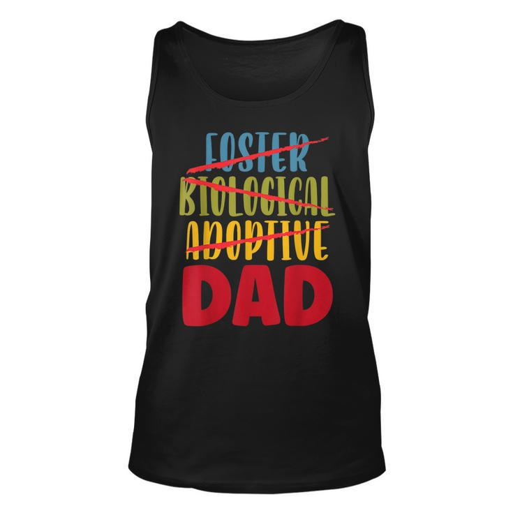 Adoptive Dad Adoption Announcement Foster Father Gotcha Day Tank Top