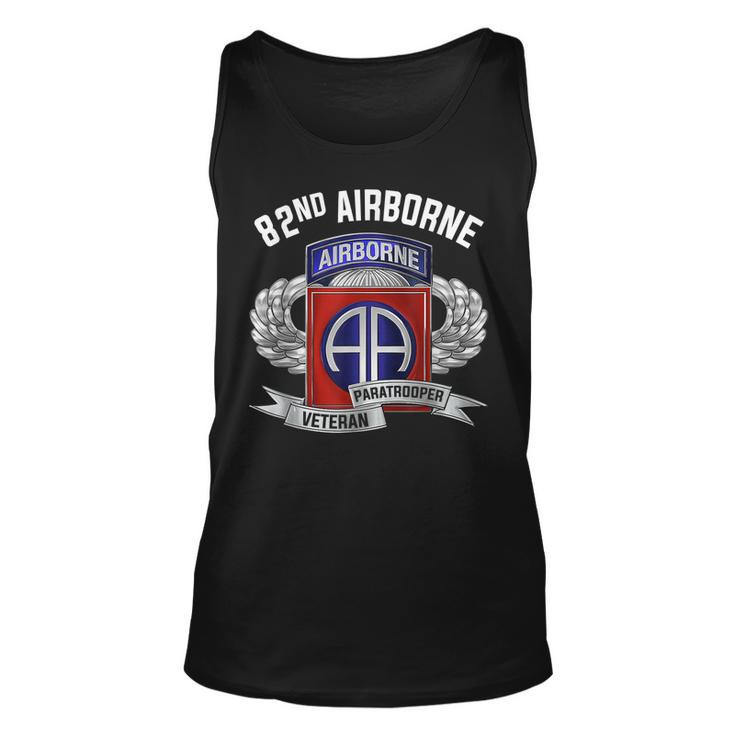 Airborne Veteran Paratrooper Army Military Soldier Gift  Unisex Tank Top