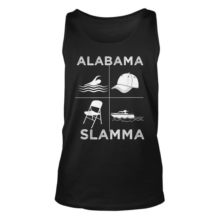 Alabama Slamma Boat Fight Montgomery Riverfront Brawl Tank Top