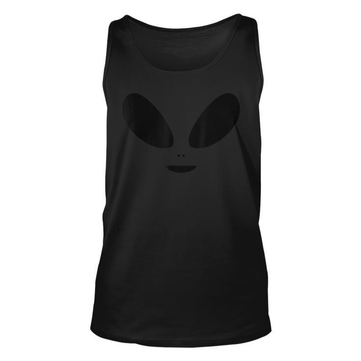Alien Face Costume Extraterrestrial Halloween Lazy Easy  Unisex Tank Top