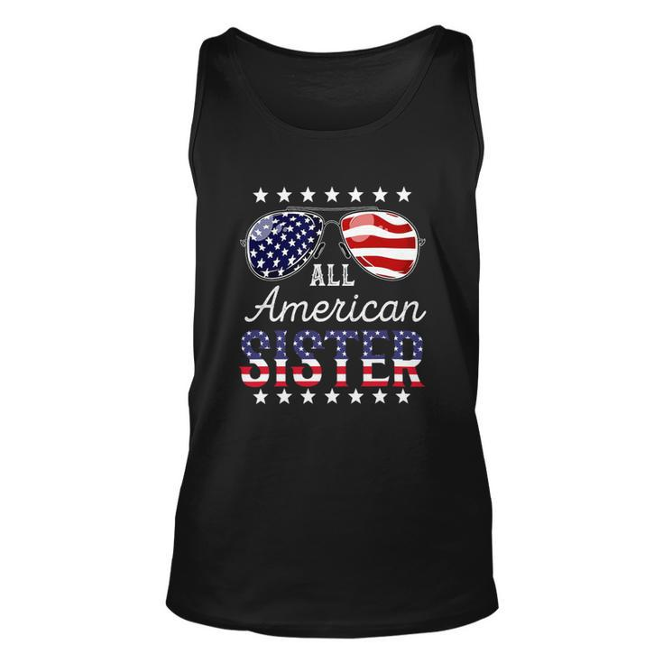 All American Sister 4Th Of July Sunglasses Family Unisex Tank Top