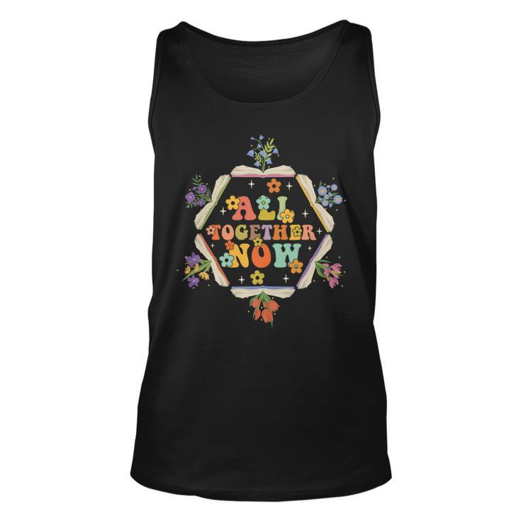 All Together Now Summer Reading Program 2023 Books Lovers   Unisex Tank Top