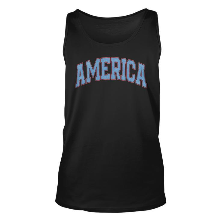America 4Th Of July Usa Patriotic Fourth Of July Women Men Unisex Tank Top
