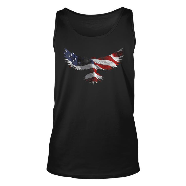 American Flag Eagle  Usa 4Th Of July Patriotic  Unisex Tank Top