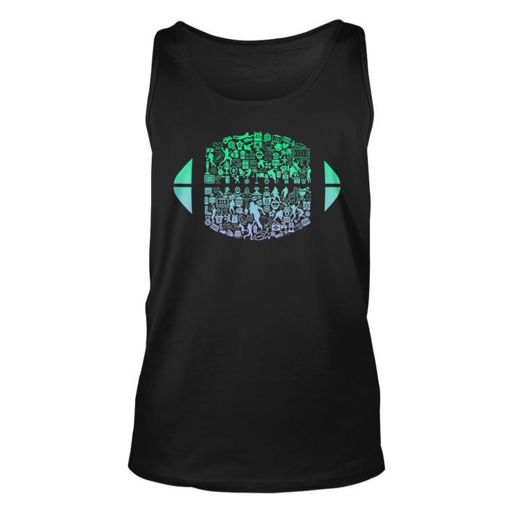 American Football For Football Player Boys Football Tank Top