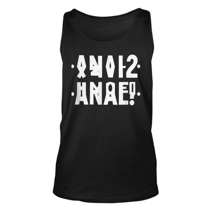 Anal Hidden Message Anal Russian Letter-Russian Letters2021 Tank Top