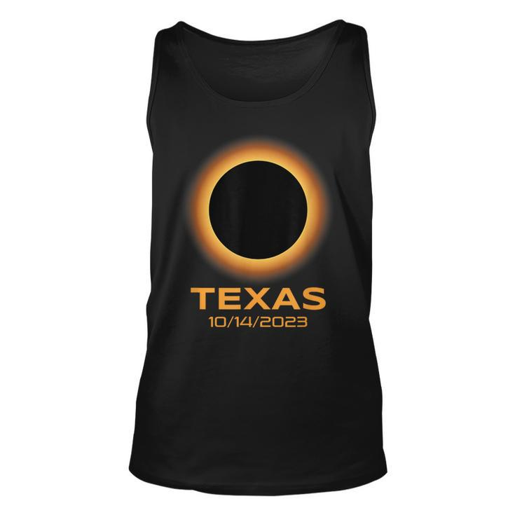 Annular Solar Eclipse October 2023 Texas Astronomy Tank Top
