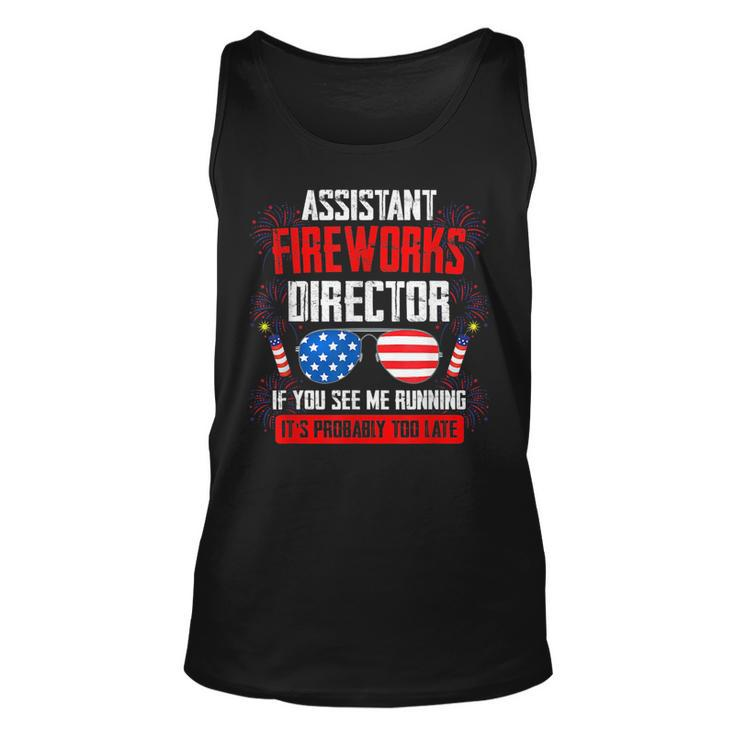Assistant Fireworks Director If You See Assistant Firework  Unisex Tank Top