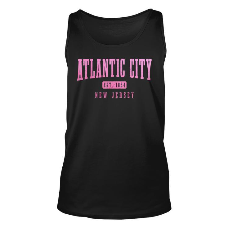 Atlantic City New Jersey Est 1854 Pride Vintage  Unisex Tank Top