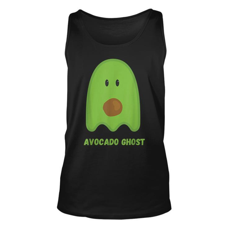 Avocado Ghost Halloween Costume And Apparel Avocado Tank Top
