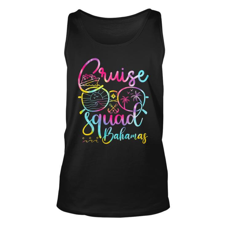 Bahamas Cruise Squad 2023 Tie Dye Holiday Family Matching Tank Top