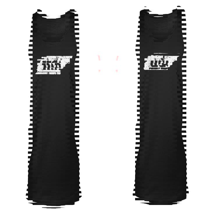 Baseball Uncle  Tennessee Softball Uncle Unisex Tank Top