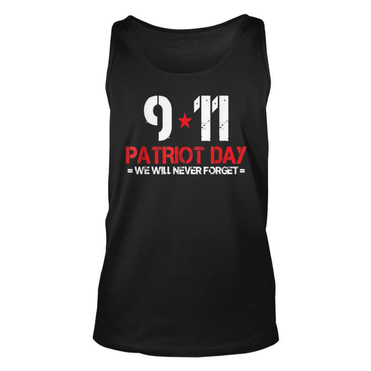 Basic Design 911 American Never Forget Day  Unisex Tank Top