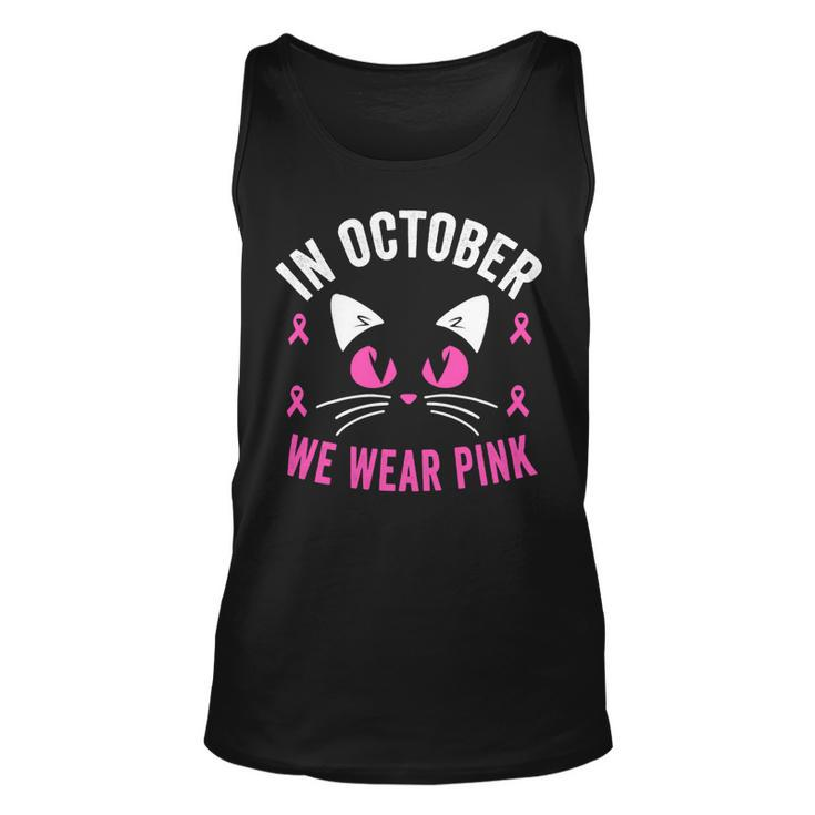 Bc Breast Cancer Awareness In October We Wear Pink Breast Cancer Awareness Kids Toddler Cancer Unisex Tank Top
