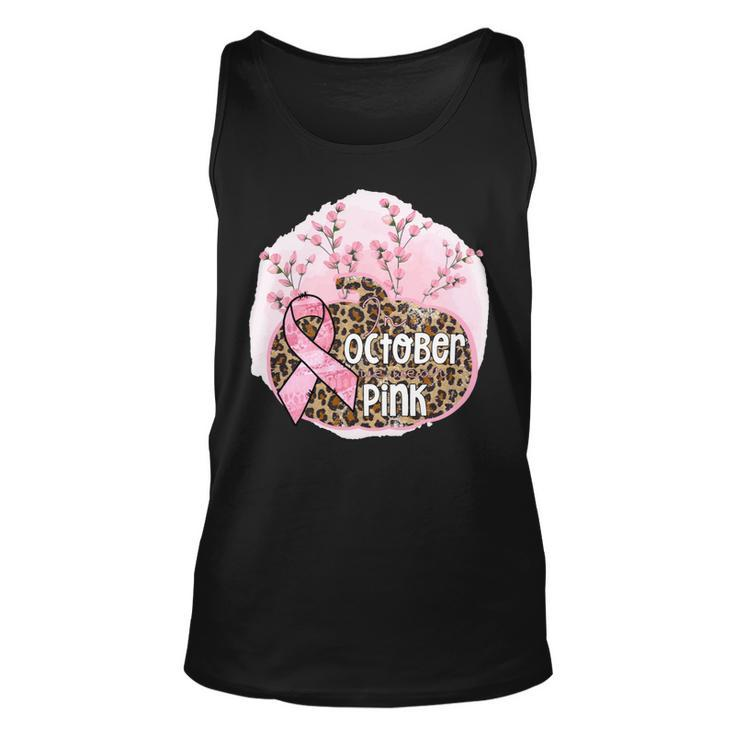 Bc Breast Cancer Awareness In October We Wear Pink Breast Cancer Awareness Pink October 50 Cancer Unisex Tank Top