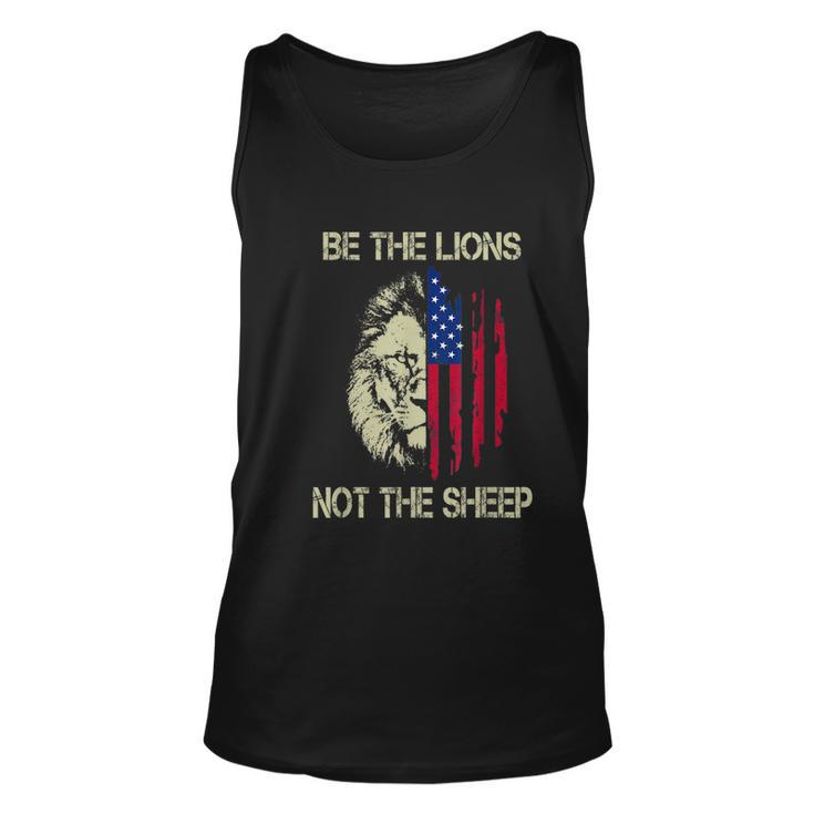 Be The Lions Not The Sheep  Unisex Tank Top