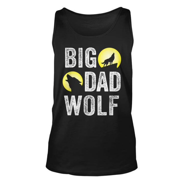 Big Dad Wolf For Men Dad Daddy Halloween Costume Tank Top