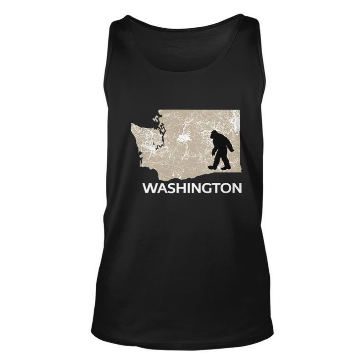 Bigfoot I Believe Loves Washington Wa Sasquatch Sasquatch Tank Top