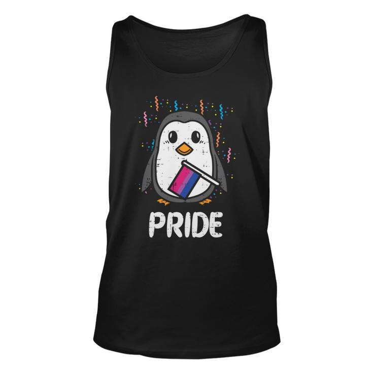 Bisexual Flag Penguin Lgbt Bi Pride Stuff Animal   Unisex Tank Top