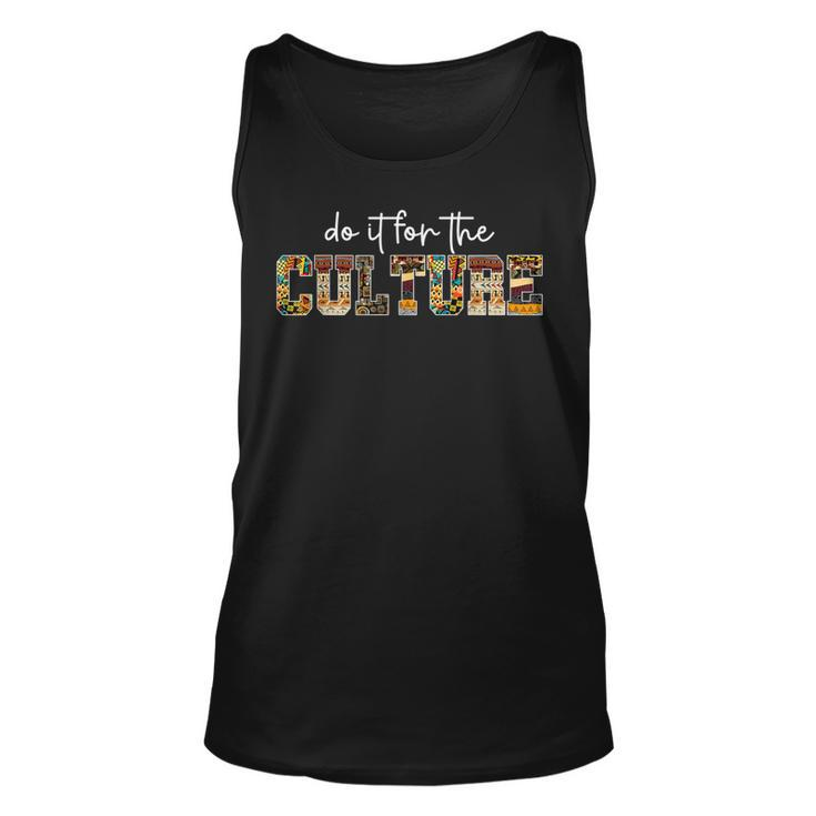 Do It For Black Culture Black History Month African Pride Tank Top