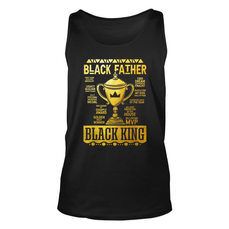 Black Father Black King Daddy African Happy Fathers Day  Unisex Tank Top