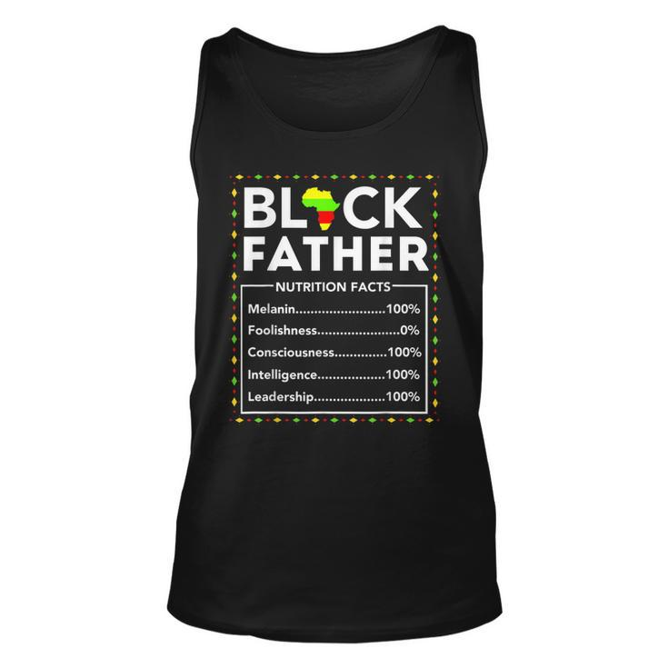 Black Father Nutritional Facts Junenth King Best Dad Ever Tank Top
