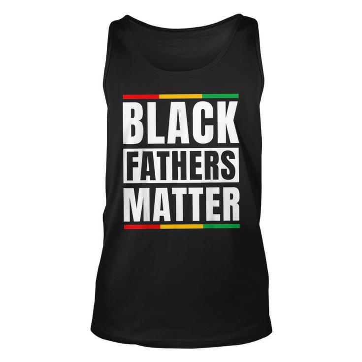 Black Fathers Matter Junenth Dad Pride Fathers Day  Unisex Tank Top